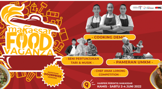 Foto: Materi Promo Makassar Food Vaganza